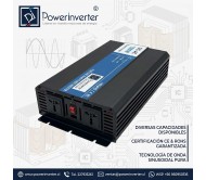 INVERSOR VOLTAJE 125VDC/220VAC 1500W PSW